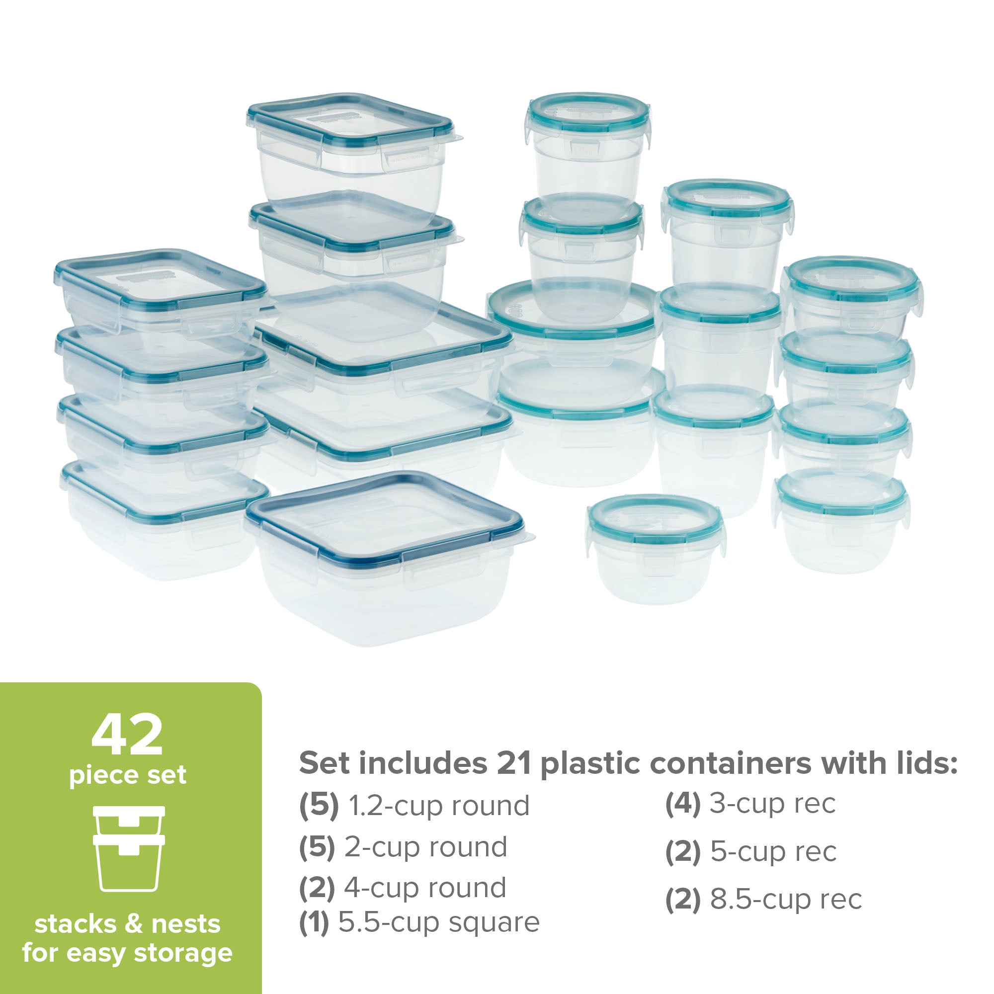 Snapware® Total Solution® Plastic 42-pc Set - Image 3