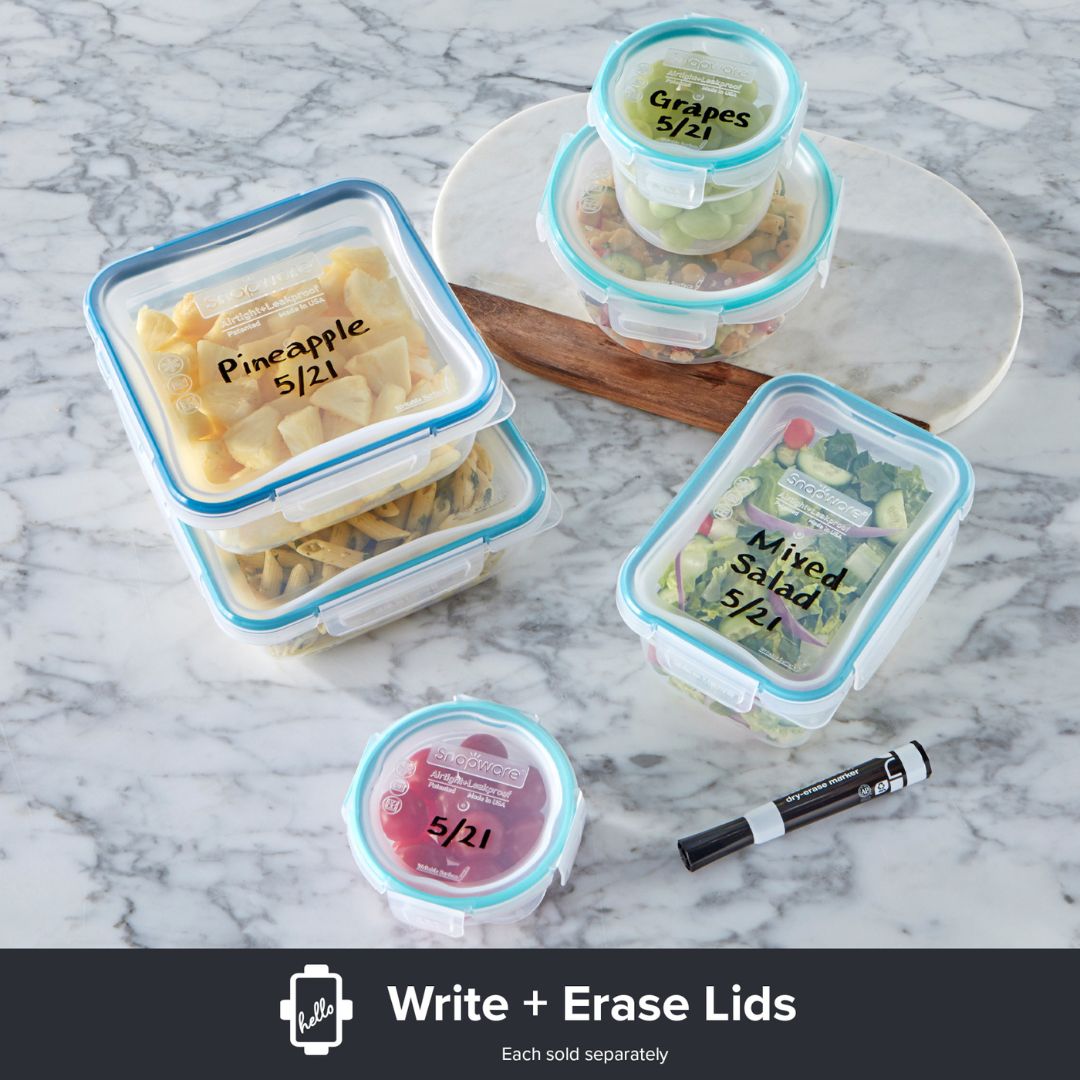 Snapware® Total Solution® 10-piece Square Plastic Food Storage Set - Image 4